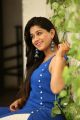 Actress Chandni Bhagwanani Blue Dress Images