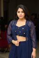 Actress Chandni Bhagwanani Photos in Blue Dress