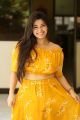 Diksoochi Actress Chandni Bhagwanani Yellow Dress Pictures