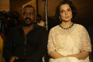 Raghava Lawrence, Kangana Ranaut @ Chandramukhi 2 Movie Press Meet Stills