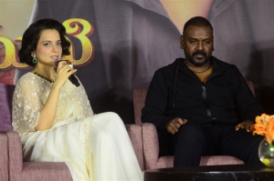 Kangana Ranaut, Raghava Lawrence @ Chandramukhi 2 Movie Press Meet Stills