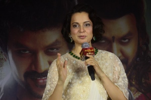 Actress Kangana Ranaut @ Chandramukhi 2 Movie Press Meet Stills