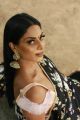 Actress Chandrika Ravi in Black Saree Hot Photos