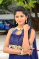 Telugu Actress Charishma Shreekar New Pics in Blue Dress