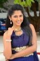 Telugu Actress Charishma Shreekar in Blue Dress Pics