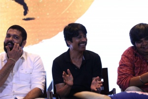 Rakshit Shetty, SJ SUryah, Karthik Subbaraj @ 777 Charlie Movie Press Meet Stills