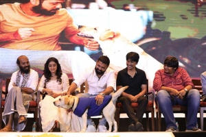 Raj B Shetty, Sangeetha Sringeri, Rakshit Shetty, SJ SUryah, Karthik Subbaraj @ 777 Charlie Movie Press Meet Stills