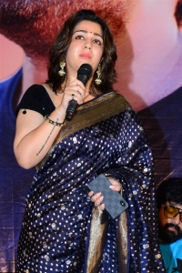 Actress Charmi Kaur Saree Photos @ Puri Jagannadh Birthday Celebrations