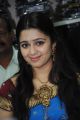 Actress Charmi in Saree Photos at SVR Brothers Vijayawada