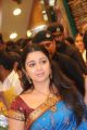 Actress Charmi Cute Saree Photos at SVR Brothers Vijayawada