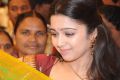 Actress Charmi in Saree Photos at SVR Brothers Vijayawada