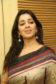 Actress Charmme Kaur Stills in Multi Color Printed Saree