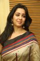 Actress Charmme Stills in Multi Color Printed Saree