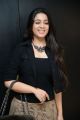 Charmme posing in black at Gulf Andhra Music Awards (GAMA) Press Meet