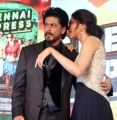 Shahrukh Khan, Deepika Padukone at Chennai Express Audio Release Stills