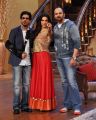 Shahrukh Khan, Deepika Padukone, Rohit Shetty @ Chennai Express Promotions
