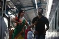 Deepika Padukone, Rohit Shetty at Chennai Express Shooting Photos