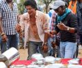 Actor Shahrukh Khan at Chennai Express Working Stills