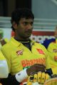 Actor Vishal at CCL 3 Chennai Rhinos vs Mumbai Heroes Match Photos at Dubai