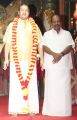 Mr. S. Jagathratsagan - MP @ Chennaiyil Thiruvaiyaru 15th Season Opening Ceremony Photos