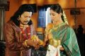 Sai Kumar, Bhanu Mehra in Chilkur Balaji Movie Stills