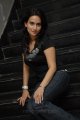 Chinmayi Ghatrazu in Black T Shirt & Jeans