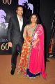 Gopichand with wife @ Chiranjeevi 60th Birthday Party Red Carpet Photos