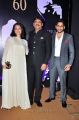 Amala, Nagarjuna, Naga Chaitanya @ Chiranjeevi 60th Birthday Party Red Carpet Photos