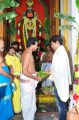 Allu Sirish @ Chiranjeevi Birthday Celebrations 2016 at Filmnagar Temple Photos