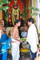 Allu Sirish @ Chiranjeevi Birthday Celebrations 2016 at Filmnagar Temple Photos