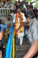 Ram Charan @ Chiranjeevi Birthday Celebrations 2016 at Filmnagar Temple Photos