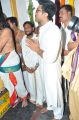 Ram Charan @ Chiranjeevi Birthday Celebrations 2016 at Filmnagar Temple Photos