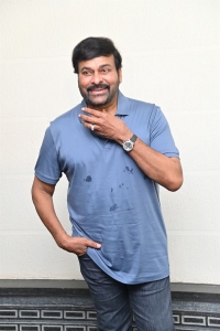 Megastar Chiranjeevi New Photos @ GodFather Movie Interview