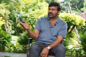 Megastar Chiranjeevi New Photos @ GodFather Movie Interview