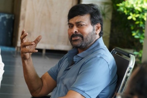 GodFather Movie Actor Chiranjeevi Interview Photos