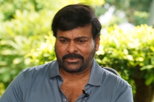 GodFather Movie Actor Chiranjeevi Interview Photos