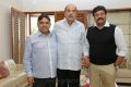 Allu Aravind, D.Ramanaidu & Union Tourism Minister K.Chiranjeevi Photos