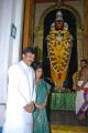 Megastar Chiranjeevi visits Hyderabad Film Nagar Temple Stills