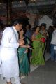 Minister Chiranjeevi visits Hyderabad Film Nagar Temple Stills