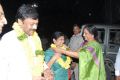 Megastar Chiranjeevi visits Hyderabad Film Nagar Temple Stills