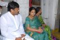 Chiranjeevi with Wife Surekha visits Film Nagar Temple Photos