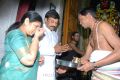 Megastar Chiranjeevi visits Hyderabad Film Nagar Temple Stills