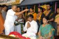 Chiranjeevi & Surekha at Filmnagar Temple Photos