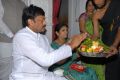 Minister Chiranjeevi visits Film Nagar Temple, Hyderabad