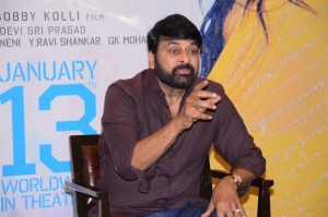 Waltair Veerayya Movie Hero Chiranjeevi Interview Pictures