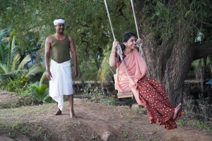 Samuthirakani, Pooja Kannan in Chithirai Sevvaanam Movie Images HD