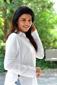 Actress Chitra Shukla in White Dress Photos