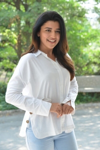 Actress Chitra Shukla in White Dress Photos