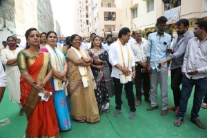 Chiranjeevi inaugurated Chitrapuri Colony MIG Houses