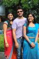 Sowmya, Raja, Sruthi at Chowrasta Telugu Movie Opening Stills